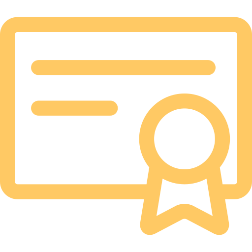 Certifications icon